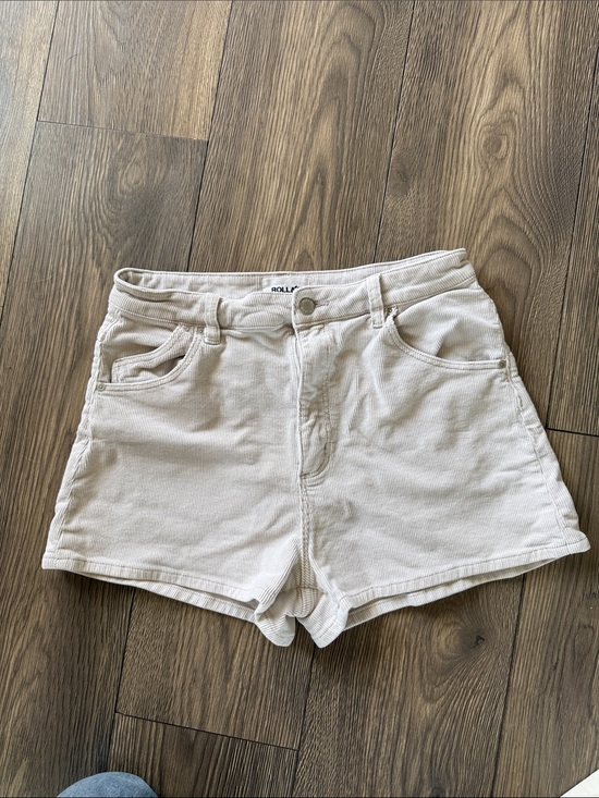 ROLLA'S Pants - ROLLA'S Cream High-Rise Jean Shorts Dusters size 30